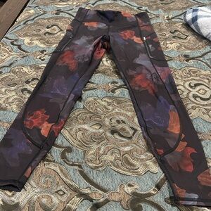 Floral Patterned Leggings